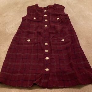 Workshop Republic Clothing Maroon Dress